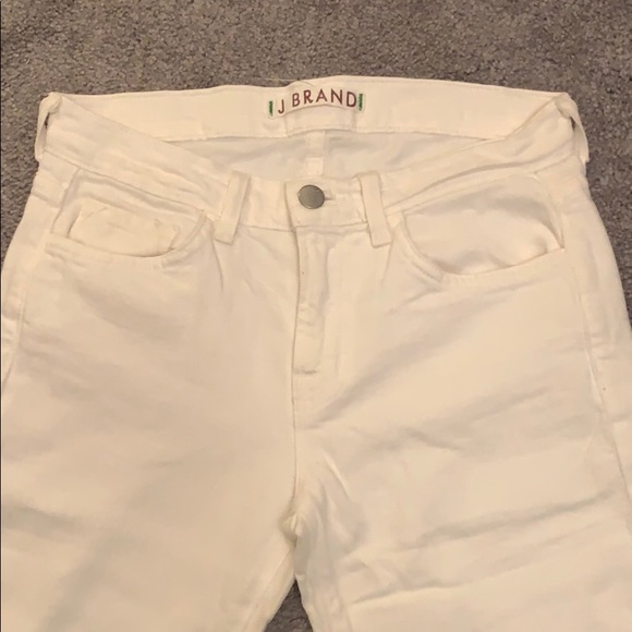 J BRAND White Bell Bottom Jeans - Picture 2 of 4